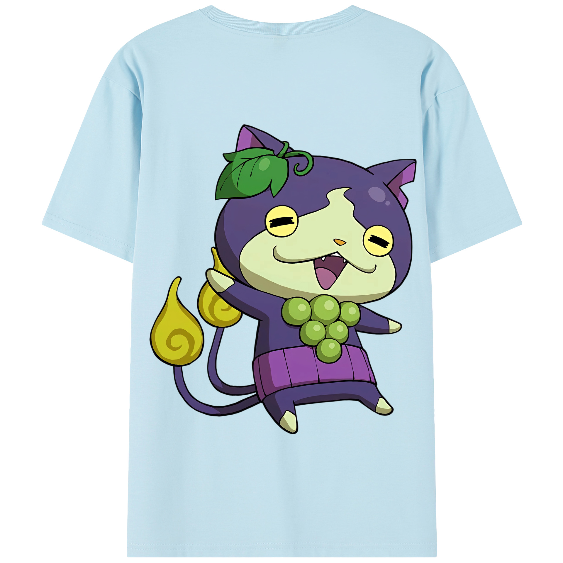 （画像用） 妖怪ウォッチ Yo-kai Watch 綿100％半袖Tシャツ（背面プリント）